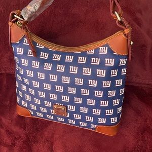 New Dooney&Bourk NFL blue NY Leather